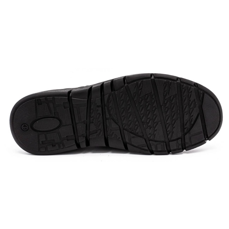 Joker Herren Leder Slipper 507J schwarz nubuk 1