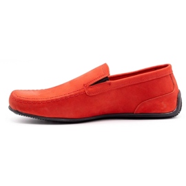 Polbut Herren-Lederslipper 2105 rot 1