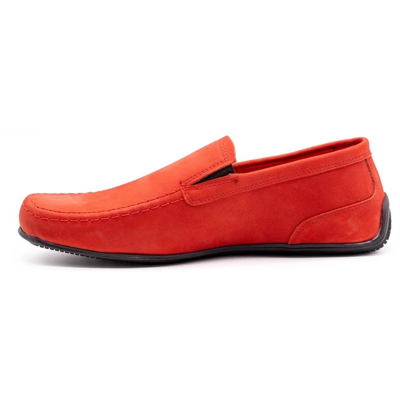 Polbut Herren-Lederslipper 2105 rot 1