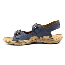 Olivier Herrensandalen 448MB marineblau 1
