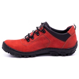Olivier Herren Trekkingschuhe 7109 rot 1