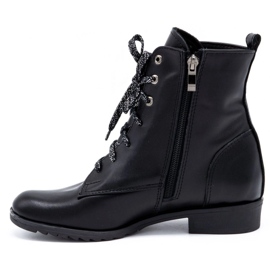 Olivier Leder Damenstiefel 2190 schwarz 1