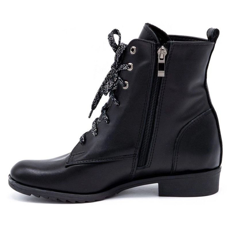 Olivier Leder Damenstiefel 2190 schwarz 1