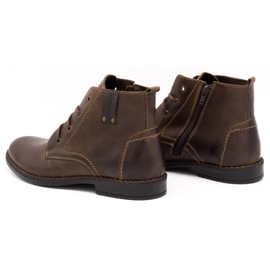 Polbut Herren Winterschuhe C20F dunkelbraun 7