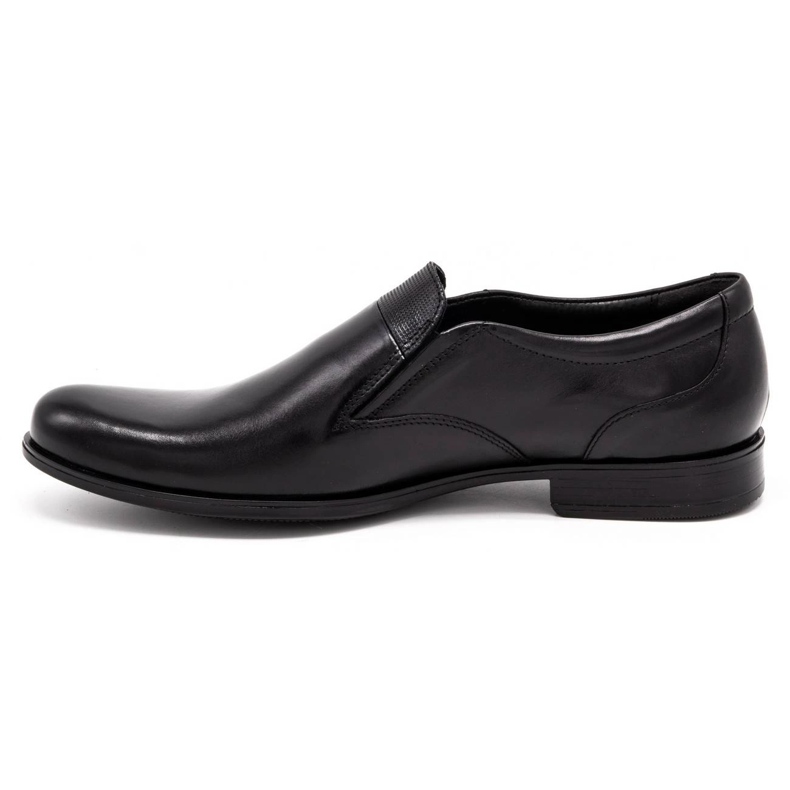 Kampol Herren formale Slipper 343/17 schwarz 1