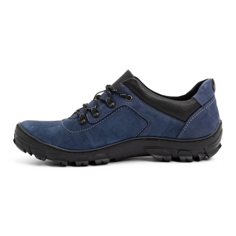 Blaue Trekkingschuhe für Herren 7109 - Olivier Schuhe 1