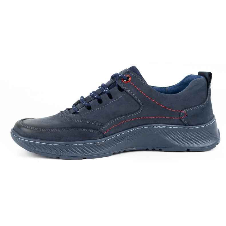 KOMODO Sport 922K Herren Lederschuhe marineblau 1
