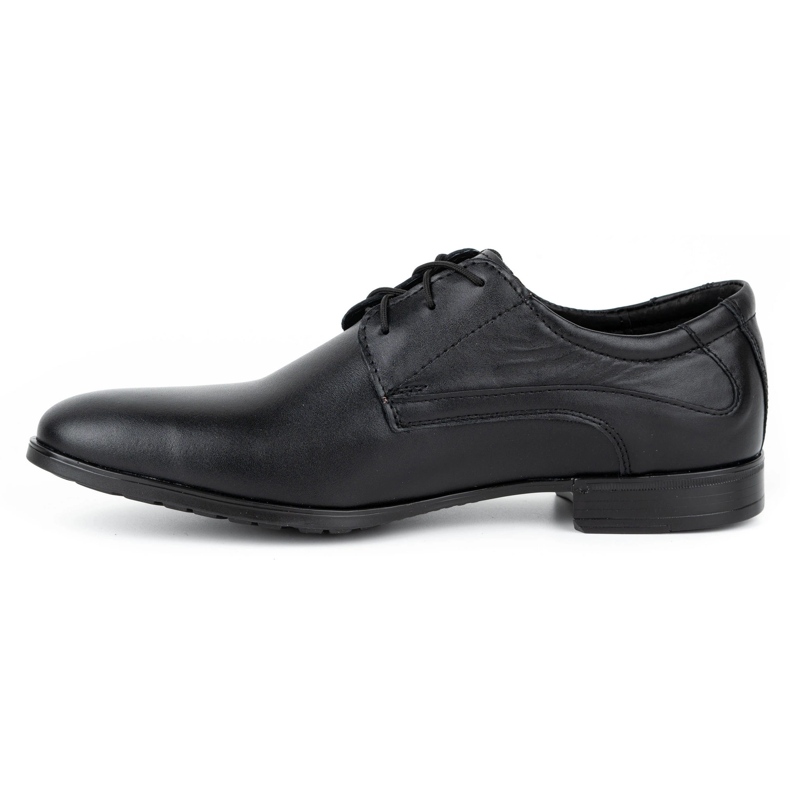 Olivier Formale Herrenlederschuhe 850MA schwarz 1