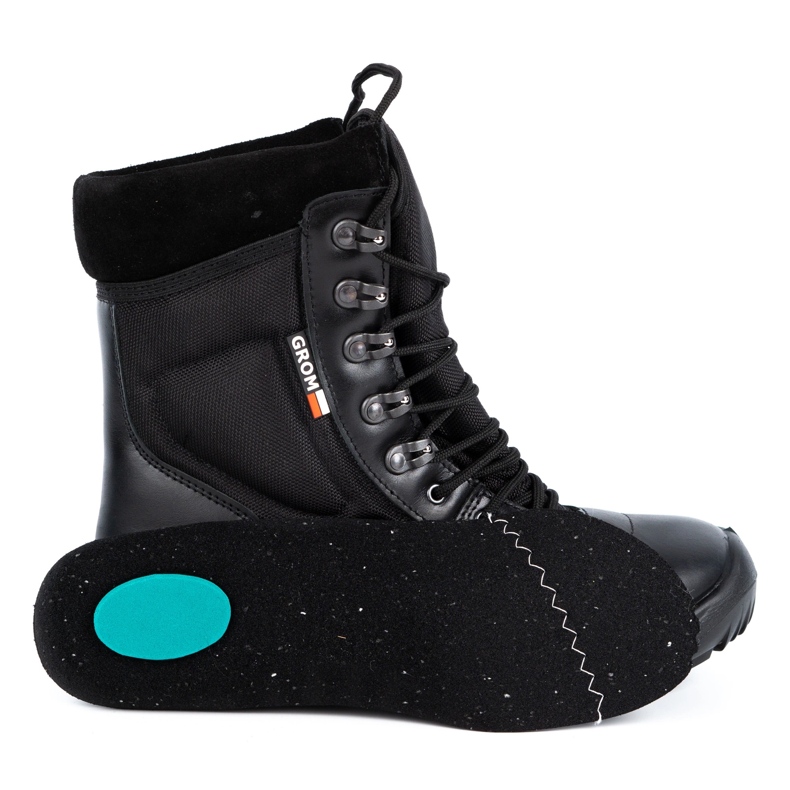 Olivier Militärische taktische Stiefel zum Schutz Grom 1138 schwarz 1