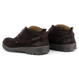 Olivier Freizeitschuhe für Herren aus Wildleder 234GT braun 5