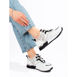 Damen Sportschuhe weiß schwarz Shelovet 2