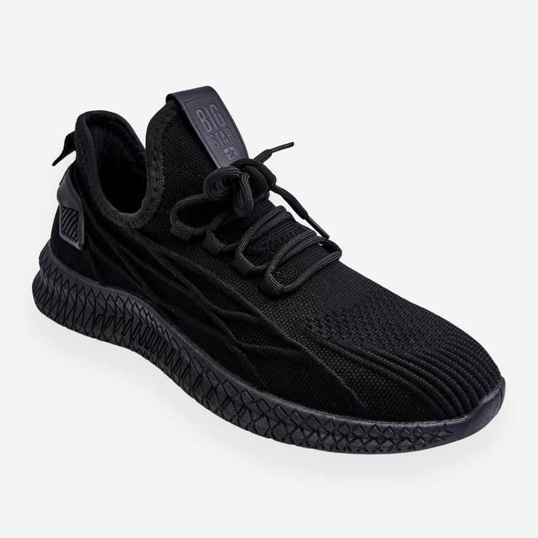 Herren Slip-On Sneakers Big Star LL174336 Schwarz 1