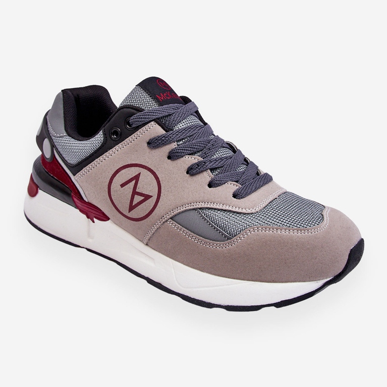 Mckeylor Sportschuhe mit Schnürung für Herren Grau und Schwarz Stephen 1