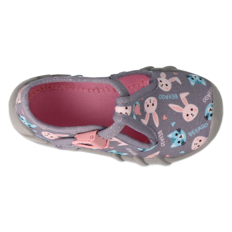 Befado Kinderschuhe 110P473 grau 3