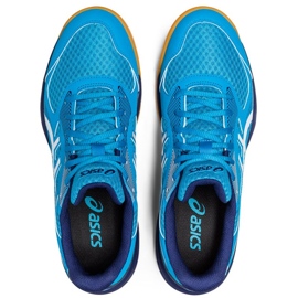 Asics Upcourt 5 M 1071A086 402 Volleyballschuhe blau blau 2
