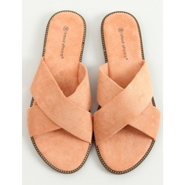 BM Alyson Peach Cross-Slipper für Damen orange 1