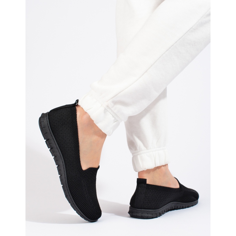 W. Potocki Damen Slip on Textil Potocki schwarz 2