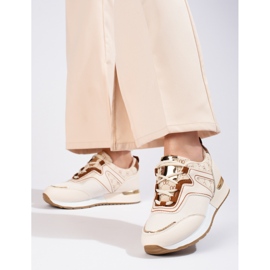 Shelovet beige Damen Sportschuhe 1