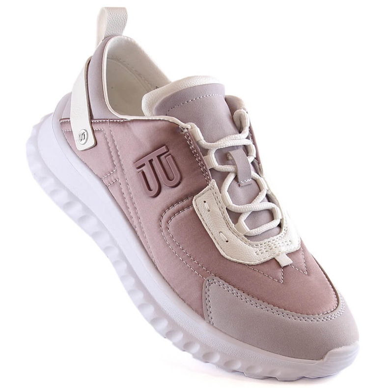 Bugatti Bequeme Sportschuhe für Damen auf der Plattform Bagatti LL293057 rosa 1