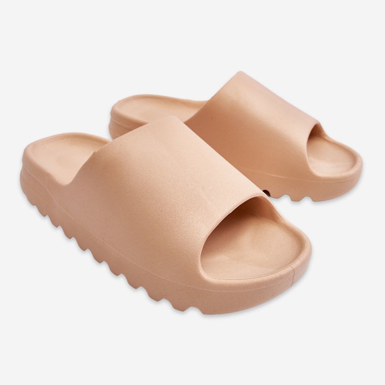 PS1 Modische Plateauschuhe Beige Estella 1