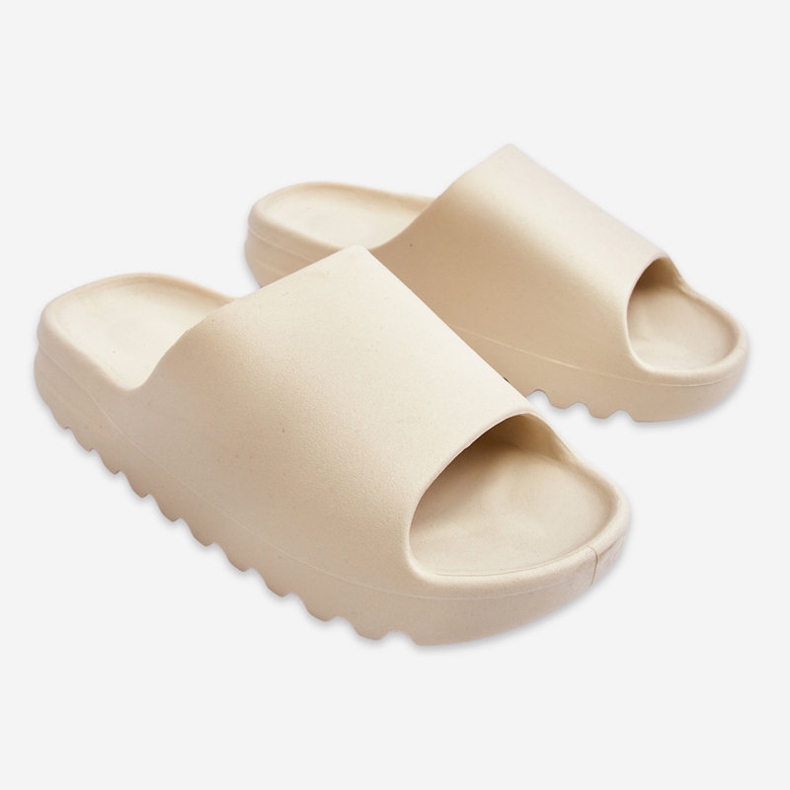 PS1 Modische Plateauschuhe Hellbeige Estella 1