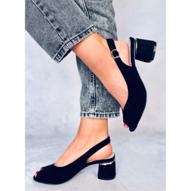 BM Venus Schwarze Sandaletten 2