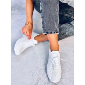 Dambro H/WHITE Sockensportschuhe weiß 2