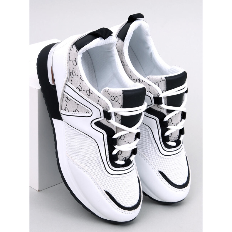 BM Murray White Damenturnschuhe weiß 1