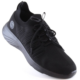 Schwarze Sportschuhe zum Hineinschlüpfen für Herren Big Star JJ174289 1