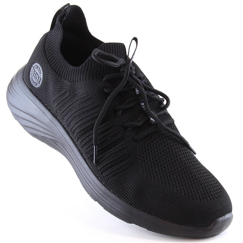 Schwarze Sportschuhe zum Hineinschlüpfen für Herren Big Star JJ174289 1