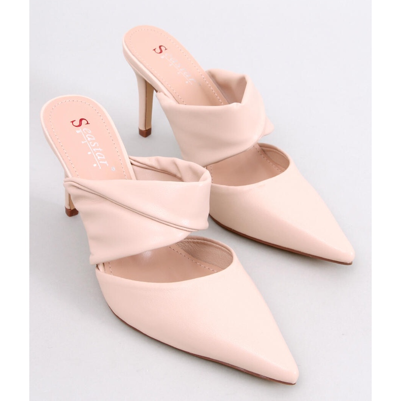 Charisse Sandaletten mit Stiletto-Absatz in Beige 1