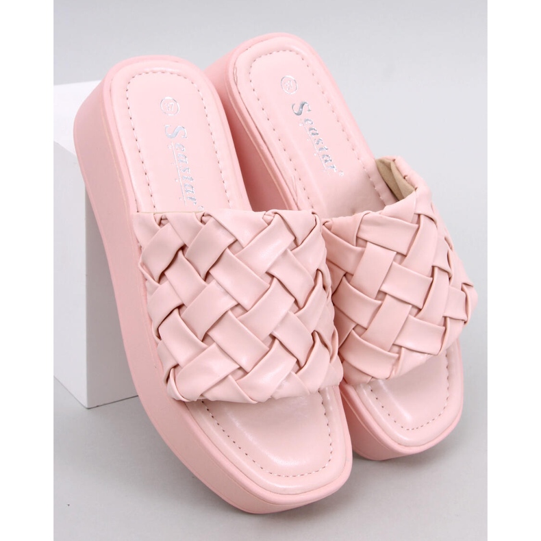 Keilsandalen Inaba Pink rosa 1