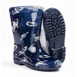 Überschuhe für große Jungen mit dem Muster Shelovet marineblau 2