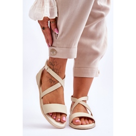 Big Star Ankle Sandalen LL274A161 Beige 1
