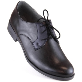 Jugendkommunionschuhe schwarz Kornecki 6120 1