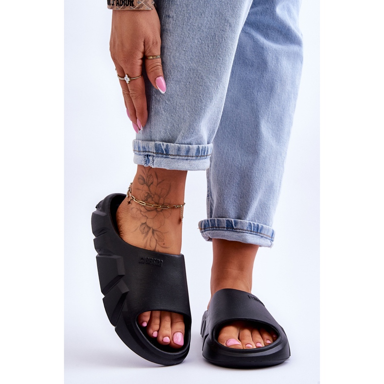 Damenschuhe aus leichtem Schaumstoff Big Star LL274594 Schwarz 2