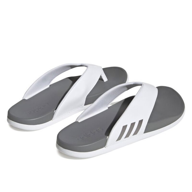 Hausschuhe adidas Adilette Comfort Flip Flop W HQ4459 weiß 1