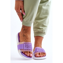 Sporthausschuhe für Damen Purple Sunrise lila 1