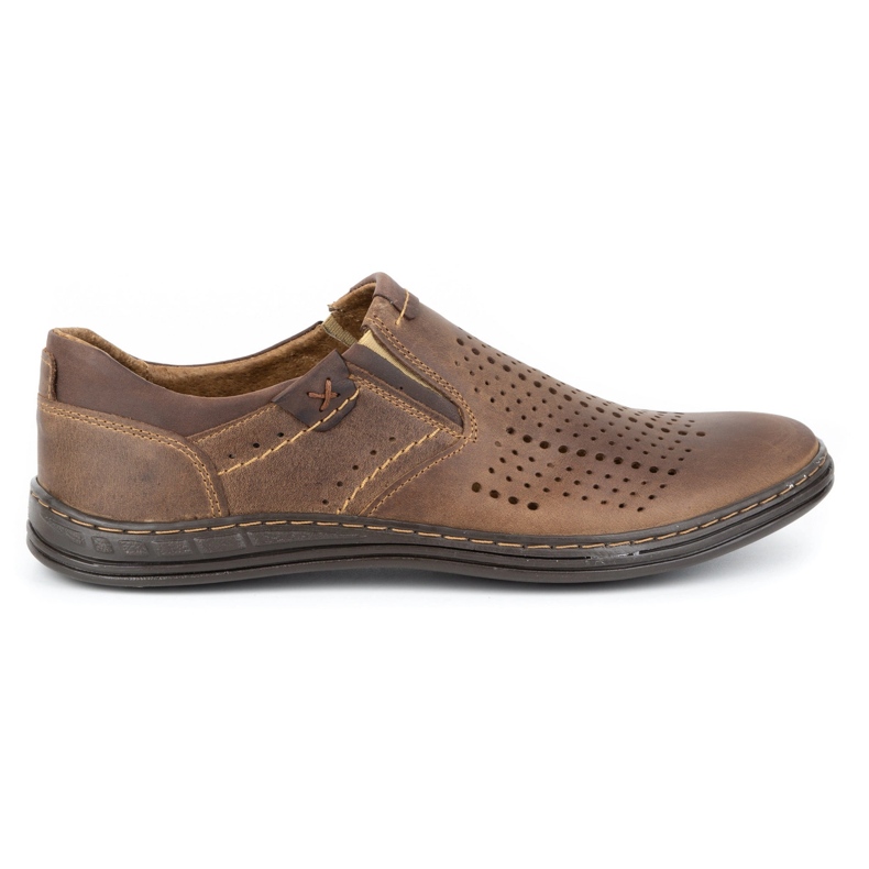 Polbut Herren Brogues 401 Summer Brown braun 1