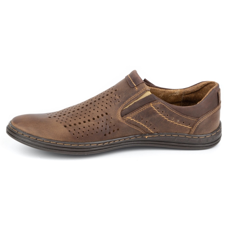 Polbut Herren Brogues 401 Summer Brown braun 2