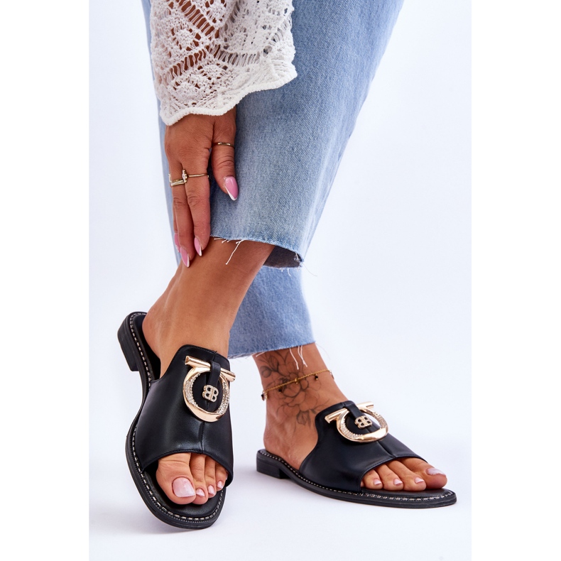 Lederhausschuhe Komfortschuhe S.Barski KV-2775-32 Schwarz 2