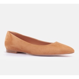 Marco Shoes Leichte Ballerinas braun 1