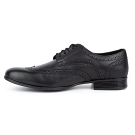 Olivier Formelle Schuhe Schwarze Brogues 1