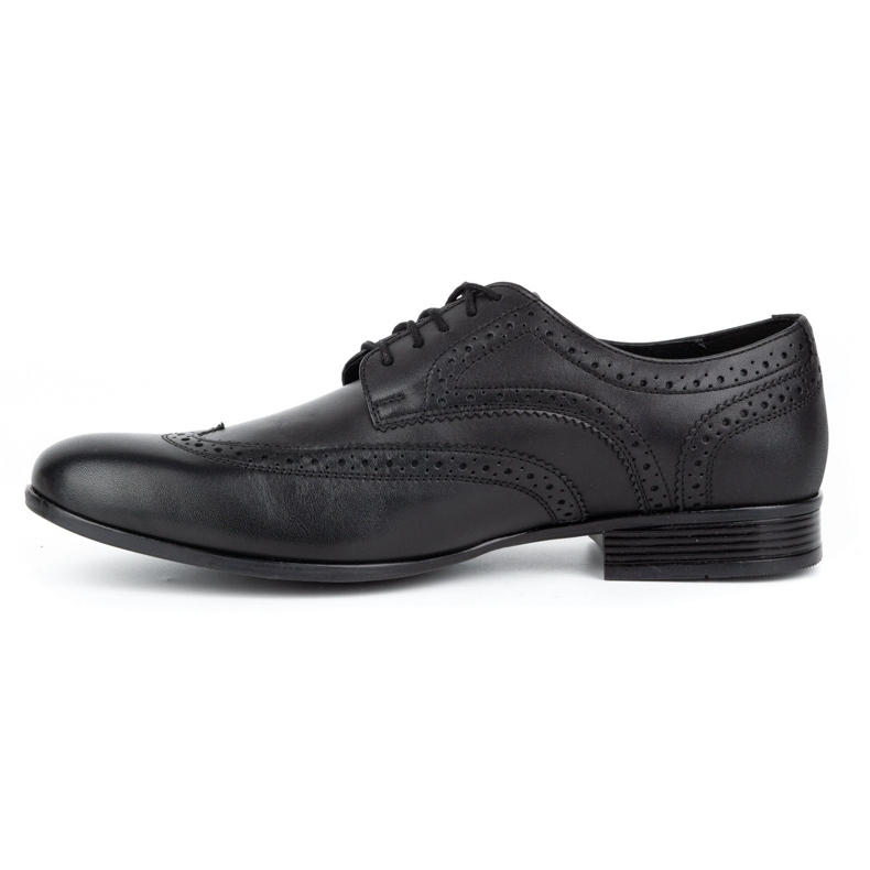 Olivier Formelle Schuhe Schwarze Brogues 1