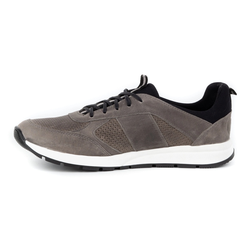 Polbut Freizeitschuhe aus Leder für Herren 2111P grau 1