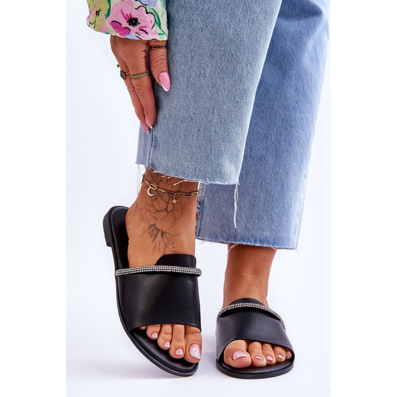 Elegante Flat Heels Schwarz Termen 1