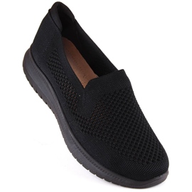 Atletico Bequemer Sport-Slipper für Damen schwarz Ladies Style 1