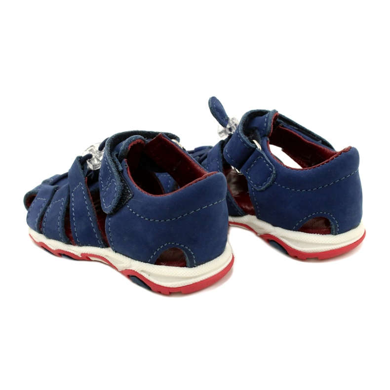Ledersandalen Jungen Mazurek 1364 Marineblau 5