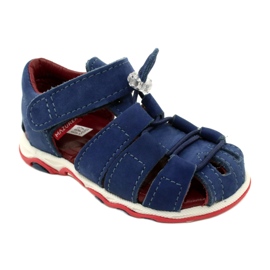 Ledersandalen Jungen Mazurek 1364 Marineblau 1
