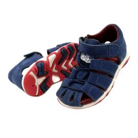 Ledersandalen Jungen Mazurek 1364 Marineblau 4